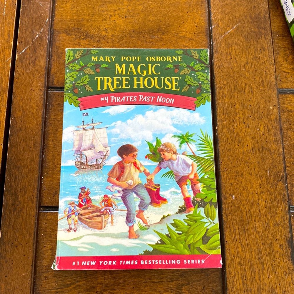 Magic treehouse, pirates past noon